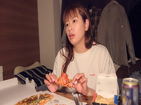 1K部屋呑みドキュメント　Kカップ春菜はなとお部屋で１日ハメハメしてみた　サンプル画像12